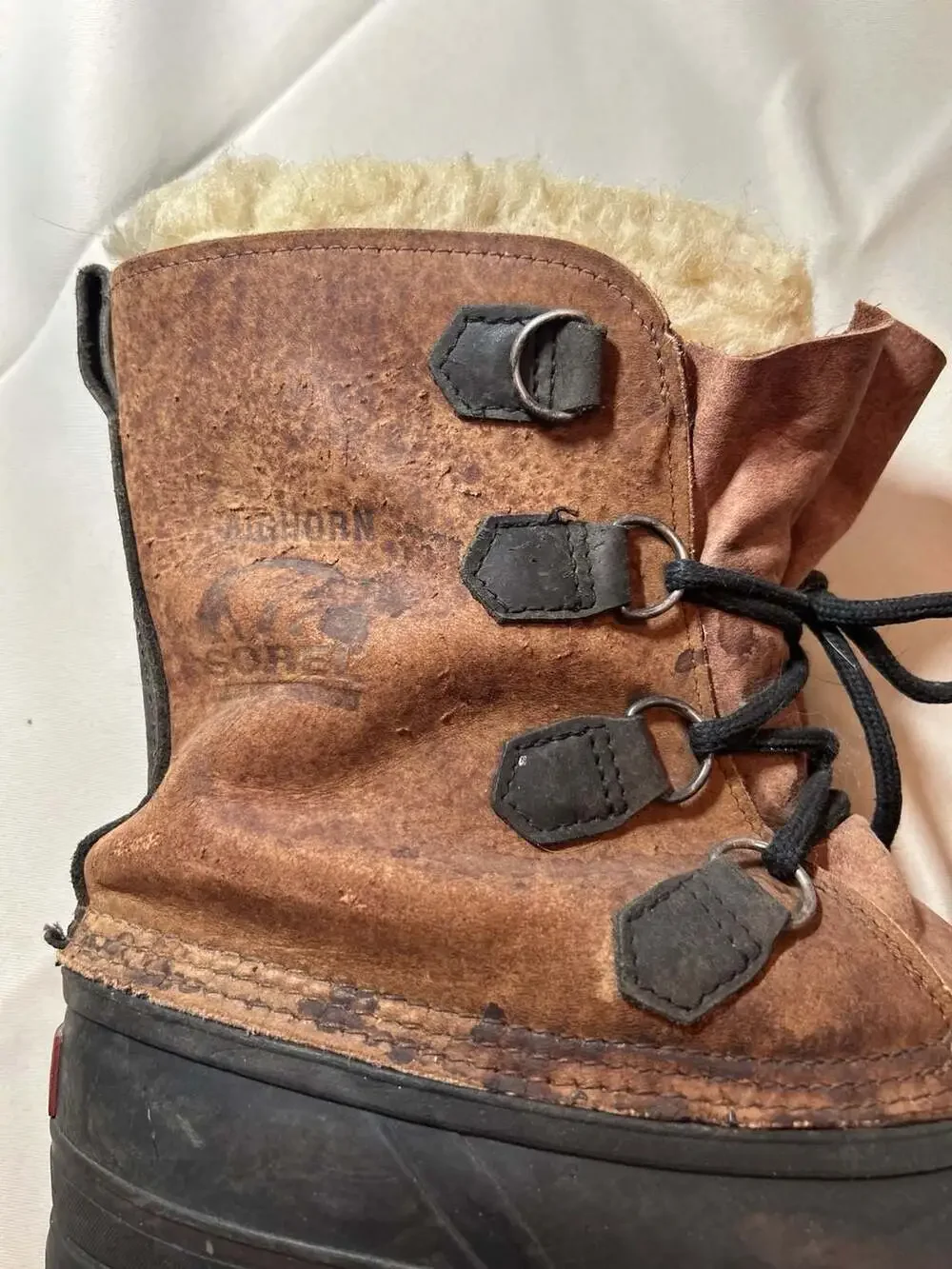 Vintage Sorel Bighorn Winter Snow Boots Men's Size 10 Made in Canada